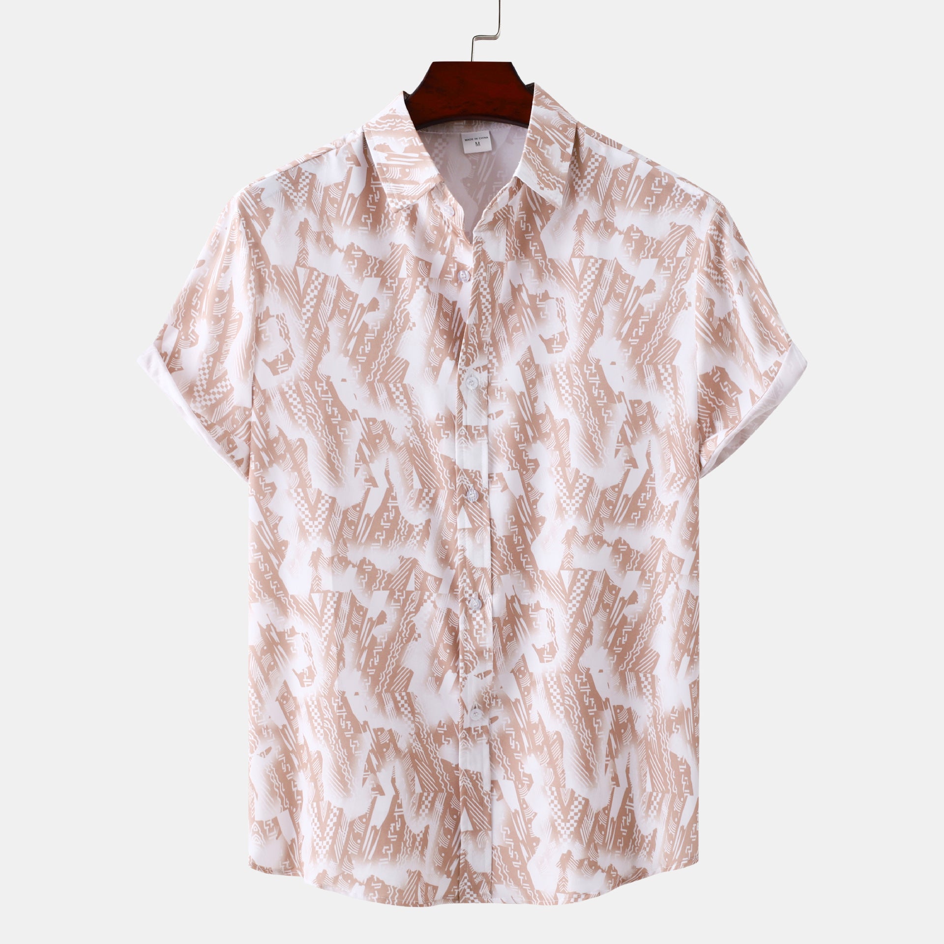 2024 New Men's Short Sleeve Hawaiian Shirt