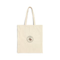 Compass Rose Cotton Tote Bag — Nautical 'Stay Wild' Canvas Market Tote