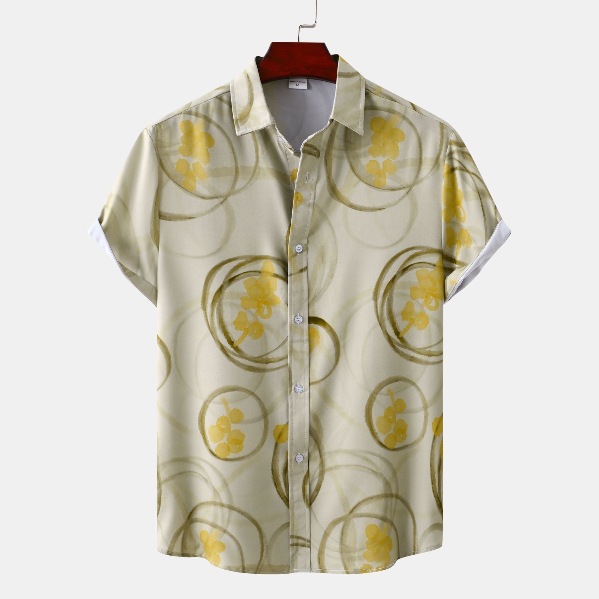 2024 New Men's Short Sleeve Hawaiian Shirt