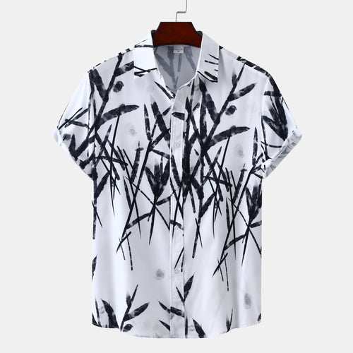 2024 New Men's Short Sleeve Hawaiian Shirt