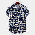 2024 New Men's Short Sleeve Hawaiian Shirt