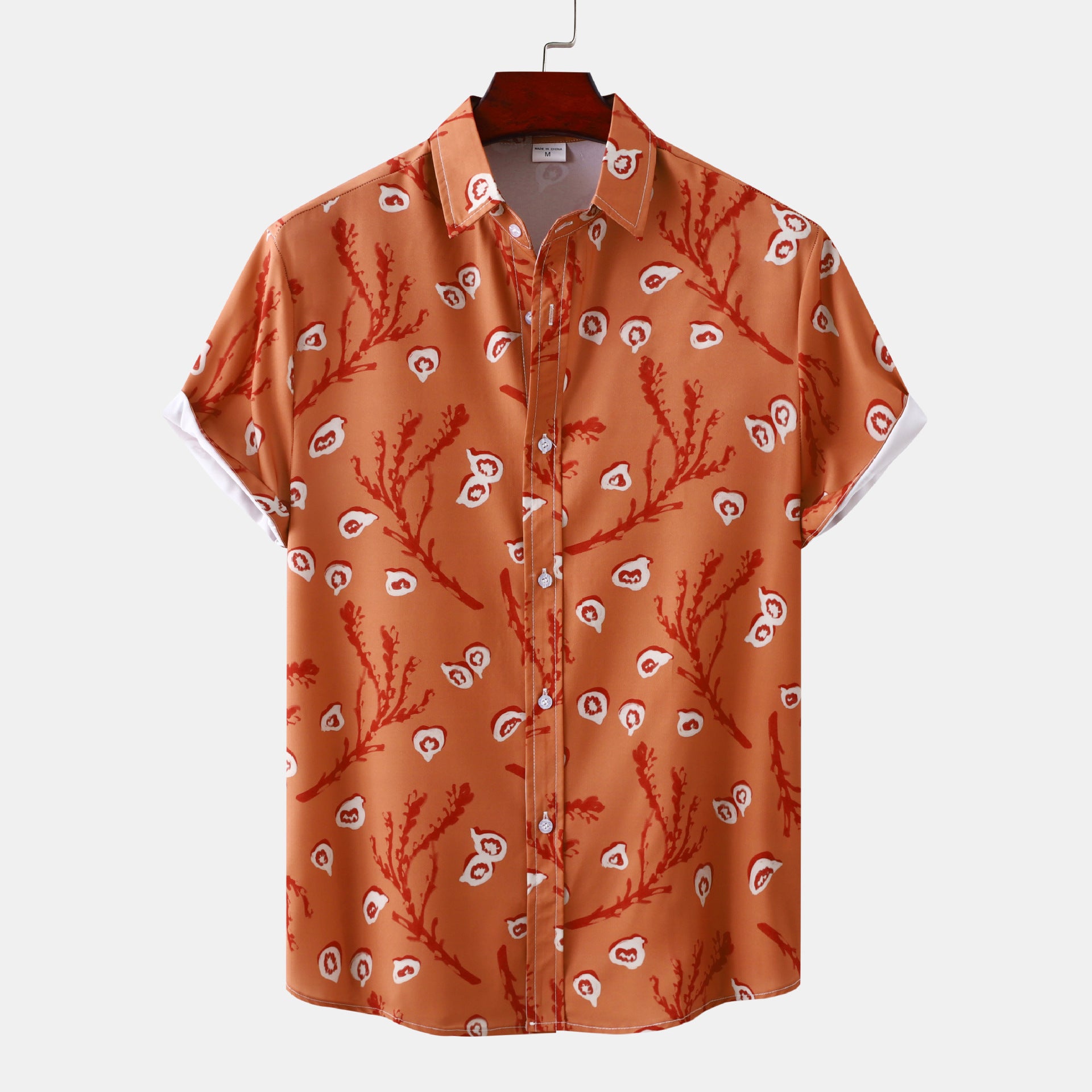 2024 New Men's Short Sleeve Hawaiian Shirt