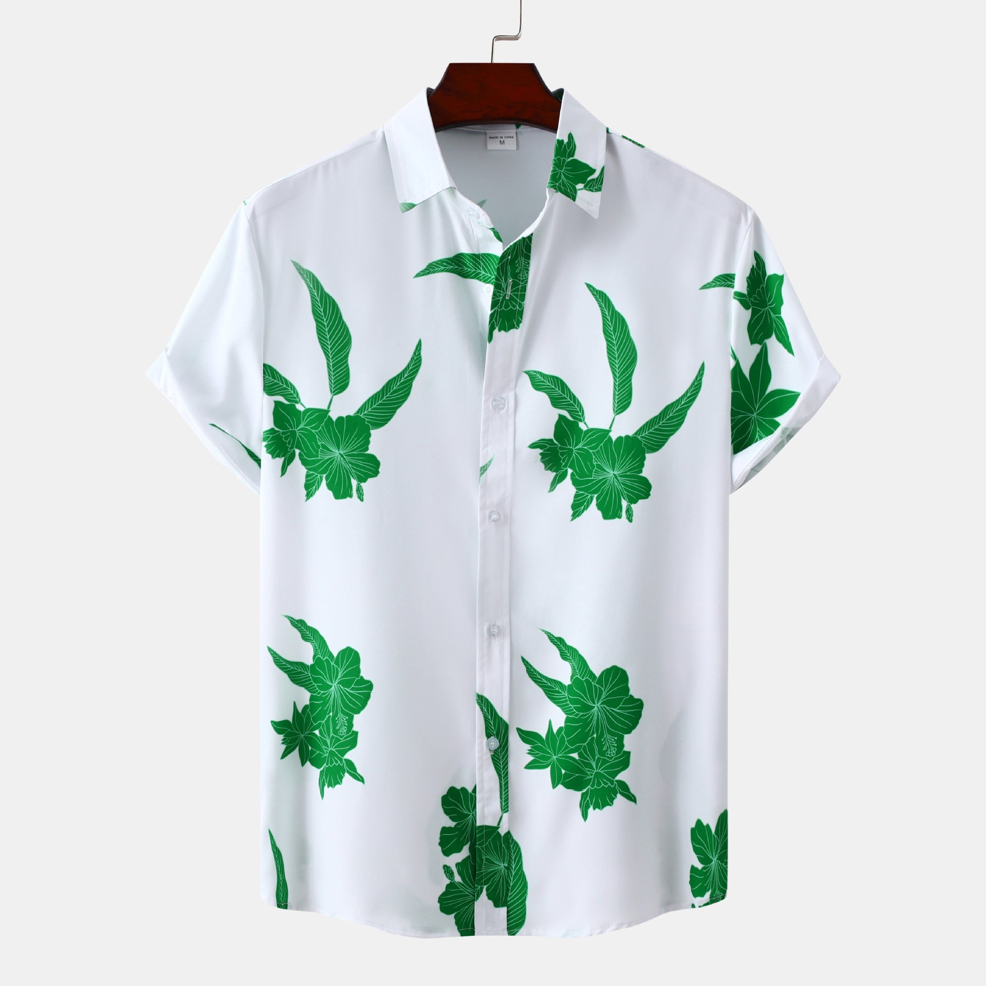 2024 New Men's Short Sleeve Hawaiian Shirt