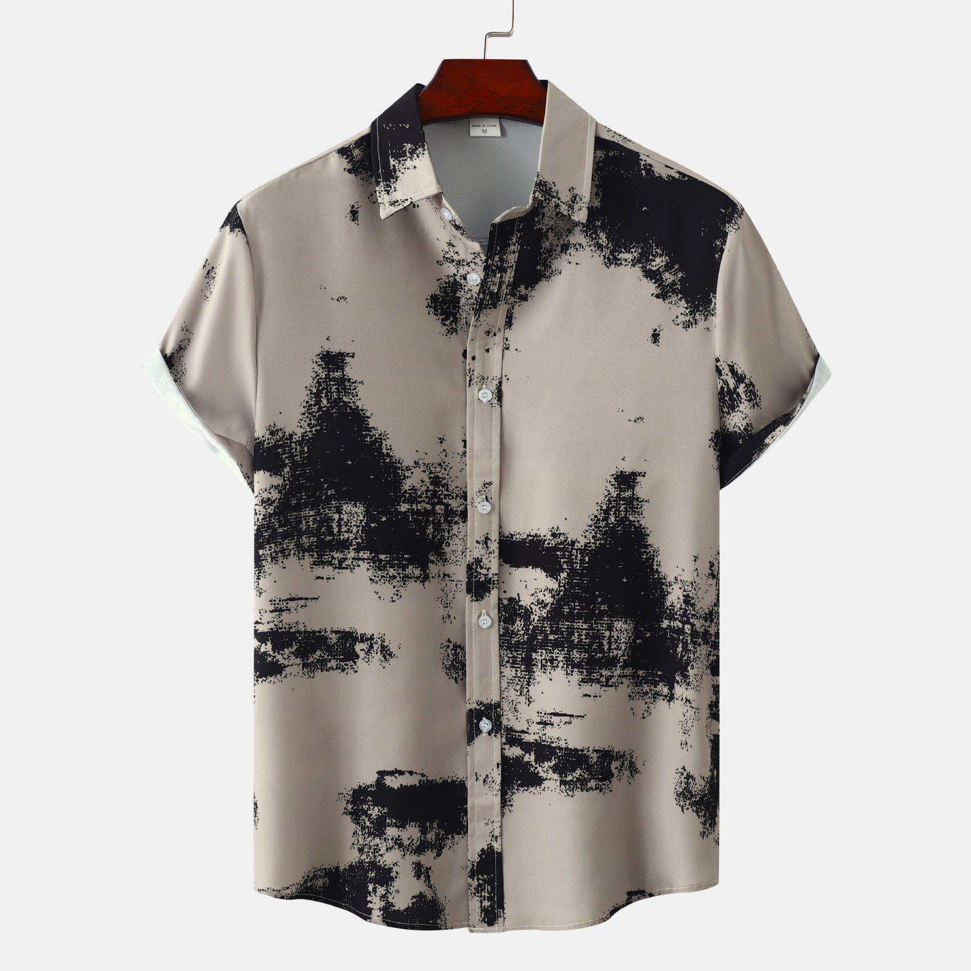 2024 New Men's Short Sleeve Hawaiian Shirt