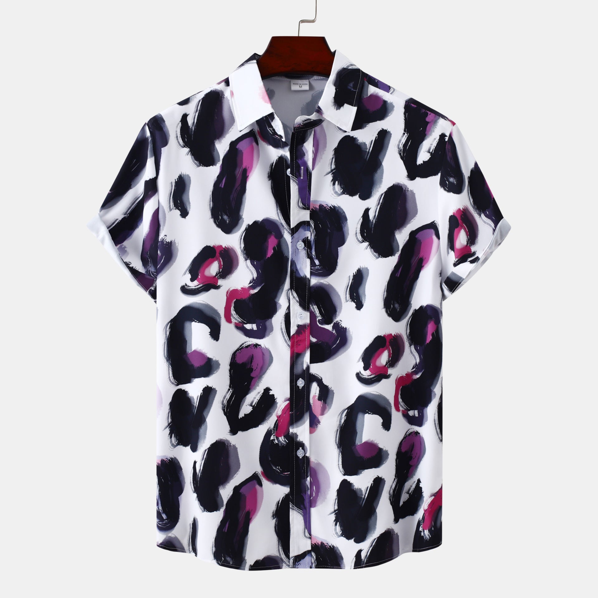 2024 New Men's Short Sleeve Hawaiian Shirt