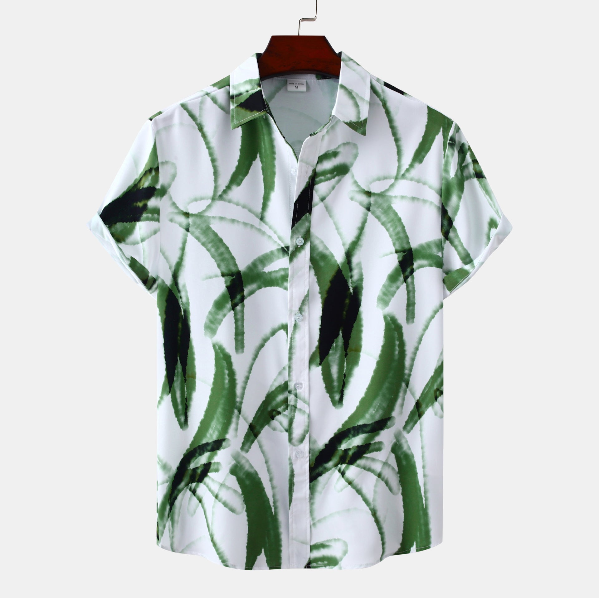 2024 New Men's Short Sleeve Hawaiian Shirt
