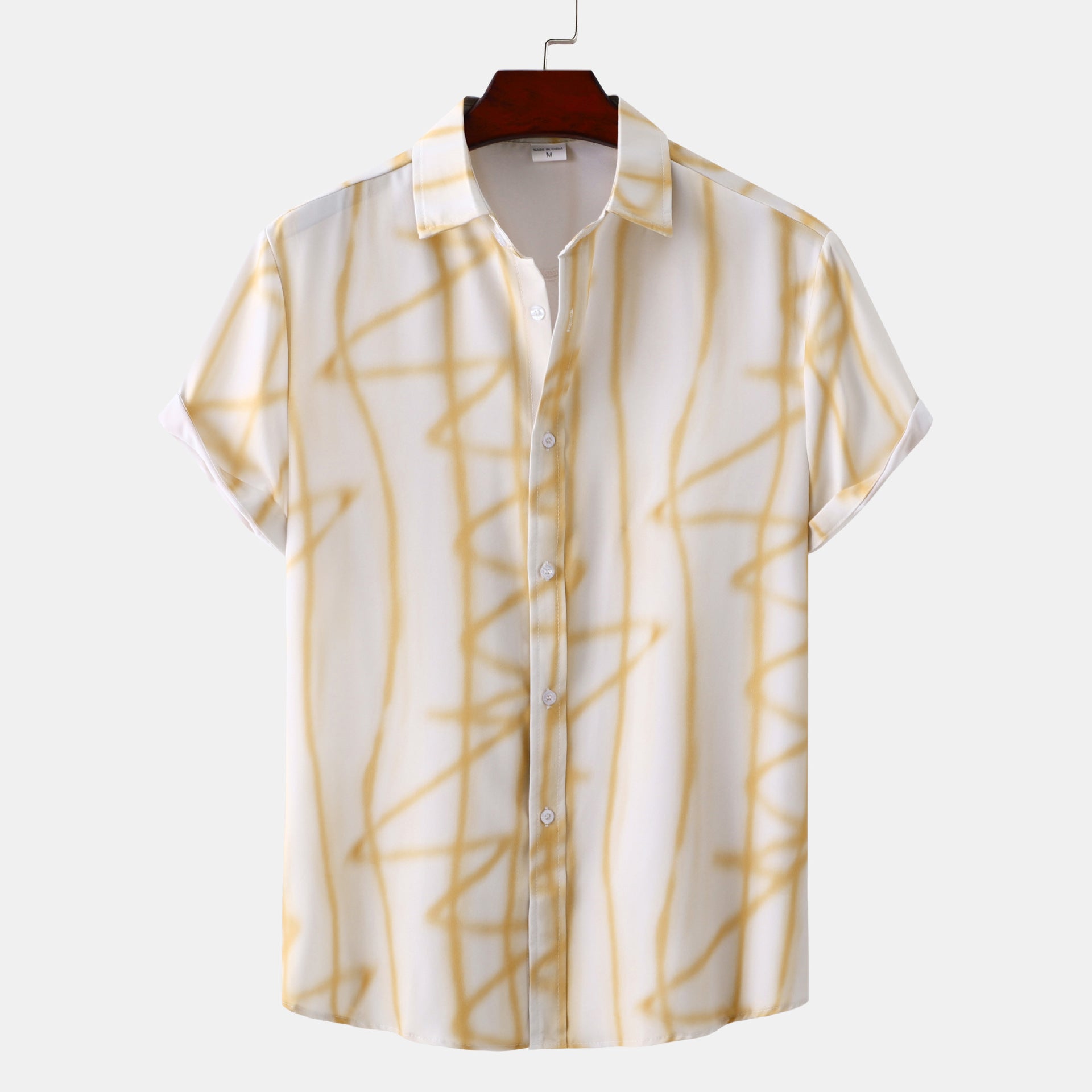 2024 New Men's Short Sleeve Hawaiian Shirt