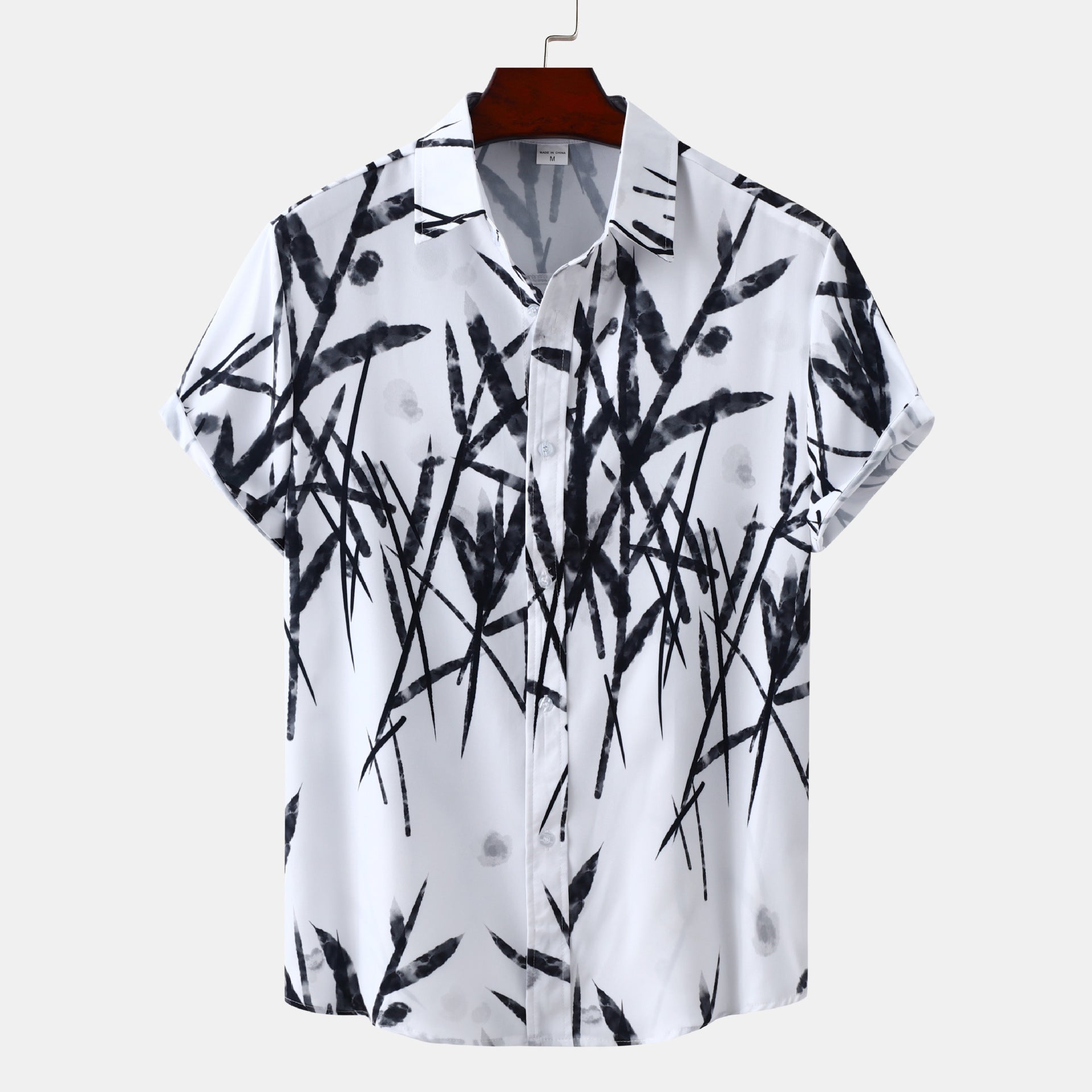 2024 New Men's Short Sleeve Hawaiian Shirt
